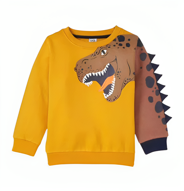 Kiki & Koko Dinosaur Sweatshirt (Export Quality) - Minnie Kidz